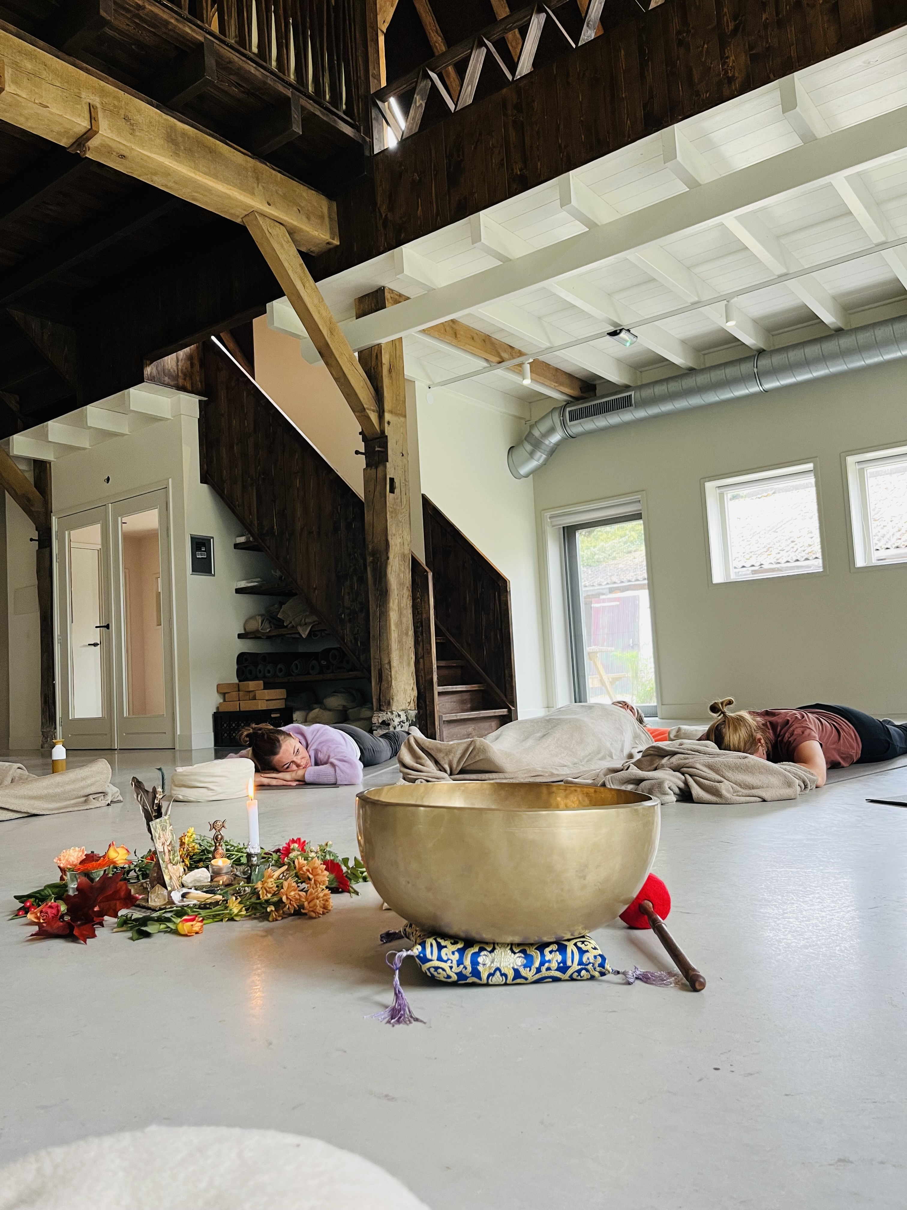 yoga retreat verbinding rust ontspannen